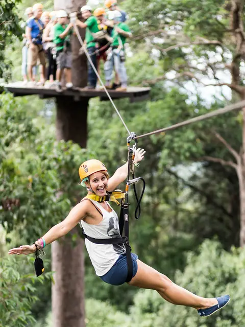 Ultimate Jungle Zipline + Roller Coaster (800m & 1,100m)