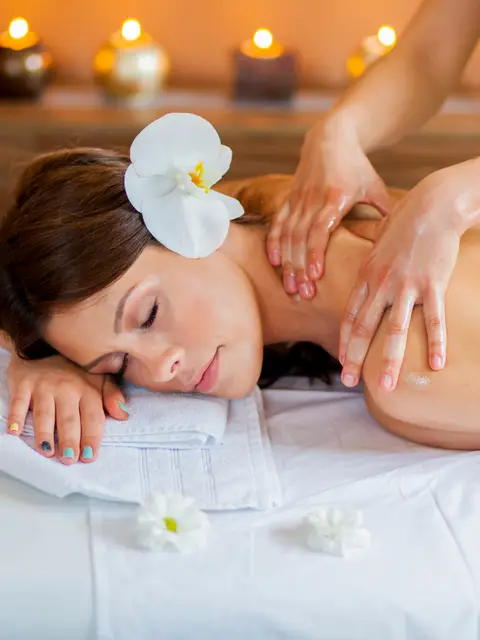 Back, Neck, Shoulder and Head Massage with Balm and Oil